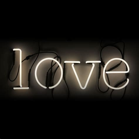 Seletti Neon Love Lighting Free Uk Delivery Over £50