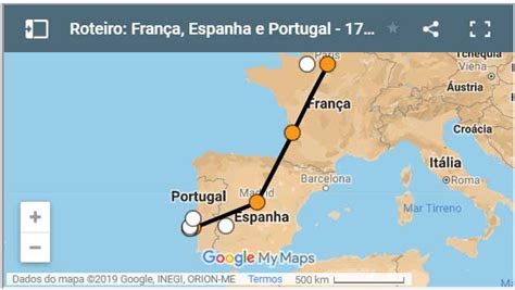Iniciamos a nossa visita à capital de portugal, começando pelo bairro monumental de belém, de onde partiram. Mapa Portugal Espanha E França