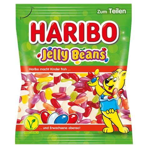 Haribo Jelly Beans Dragee Candy With Jelly Filling 60 175 G Tesco Groceries