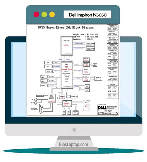 Dell Inspiron N5050 Laptop Schematic Diagram Bios Laptop