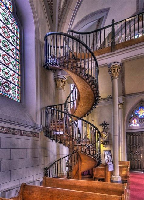This Miraculous Staircase Was Built By St Joseph In New Mexico Spiral