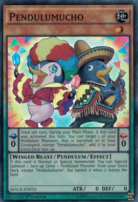 Maybe you would like to learn more about one of these? Card Tips:Pendulumucho | Yu-Gi-Oh! | FANDOM powered by Wikia