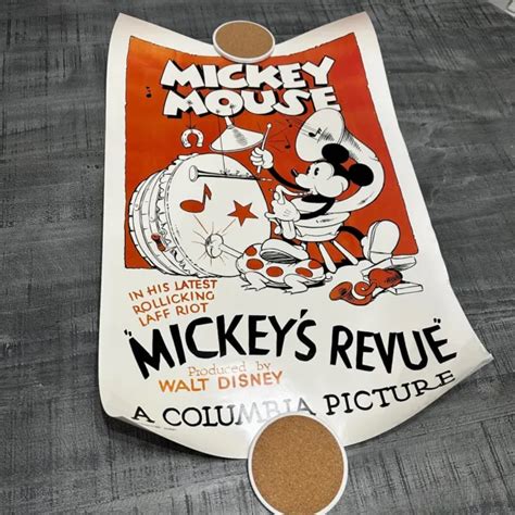 Disney Mickey Mouse In Mickey S Revue X Vintage Movie Poster Repro Picclick