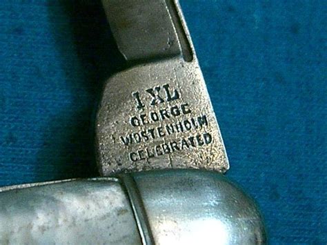 Vintage 1860 1890 Ixl Wostenholm Sheffield Pearl 4bl Senator Pen Knife