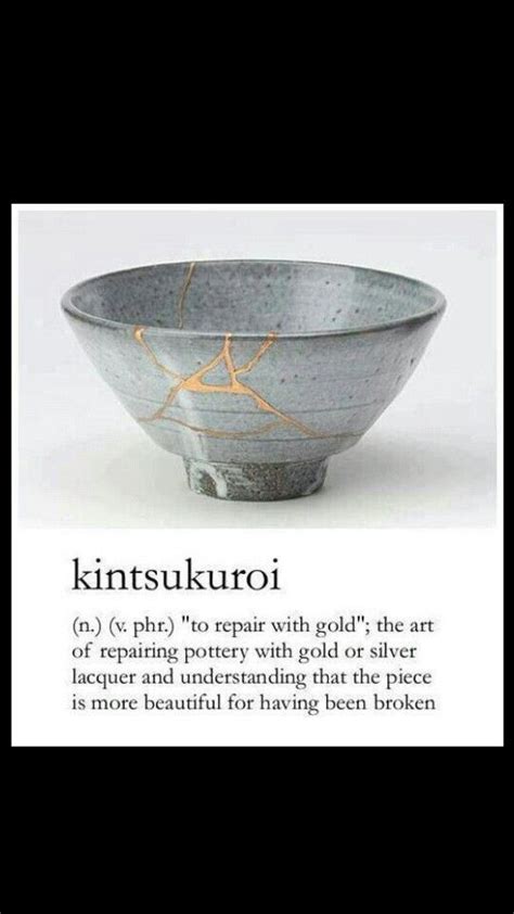 Pottery survives in abundance because it's just so darn durable. Kintsukuroi | Beautiful japanese words, Pottery, Beautifully broken