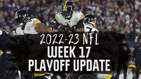 Nfl Playoff Picture After Week 17 Nbc Boston