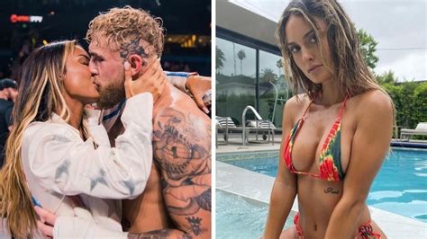 Jake Paul Seals Tyron Woodley With A Kiss Who Is Girlfriend Julia Rose
