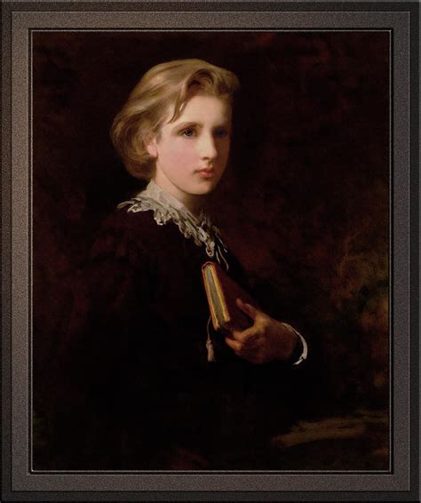 The Student By James Sant Painting By Xzendor7 Pixels