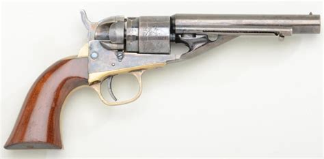 Colt Model 1862 Police Conversion Revolver 38 Rimfire Cal 4 12