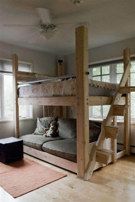 Diy Loft Bed With Playhouse Hot Sex Picture