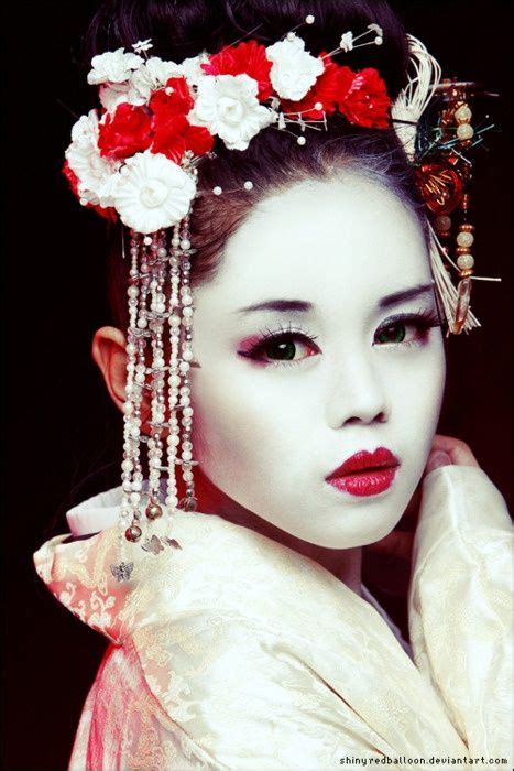 Japanese outfits japanese fashion japanese art japanese folklore traditional japanese japanese clothing costume ethnique gintama we make this makeup tutorial collection especially for you. Pin on Geisha