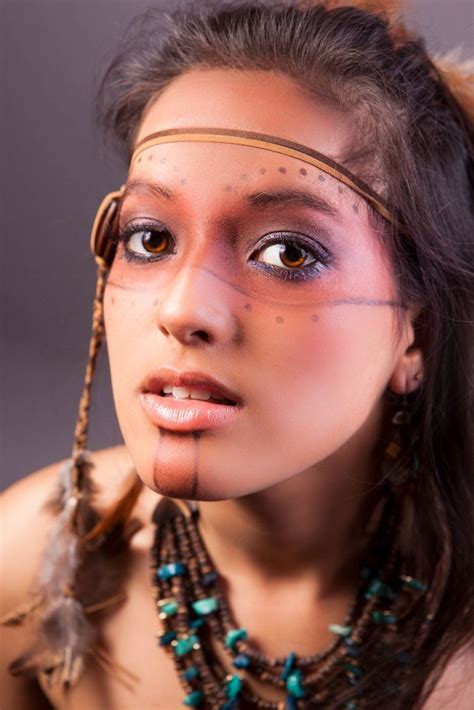 Pin By Walid On Makeup And Beauty Native American Makeup Native