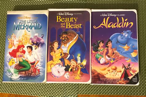 Collection Of 8 Disney Classics Vhs Tapes Etsy