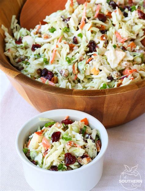 June johnston's, the preheat oven to 325°f. Cranberry Pecan Slaw - A Southern Soul | Slaw recipes ...