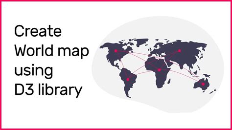 Create A Worldmap Using D3 Library D3js Youtube