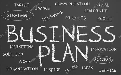Business Plan Chalkboard — Stock Photo © Ijdema 23449242