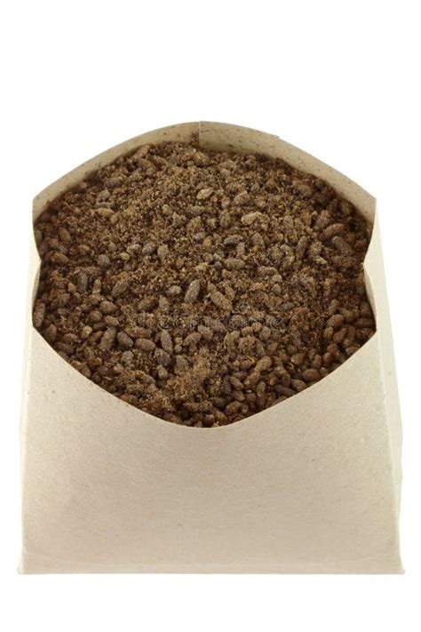 A Bag Full Of Bat Guano Fertilizer Stock Image Image Of Dung