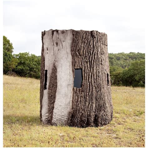 Tree Stump Ground Blind ~ Wallpaper Andri