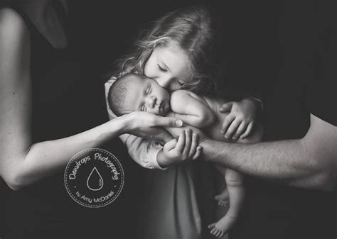 Newborn Photography With Momdad And Older Sibling By Anna