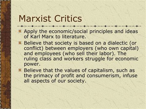 Ppt Marxist Criticism Powerpoint Presentation Id2446285