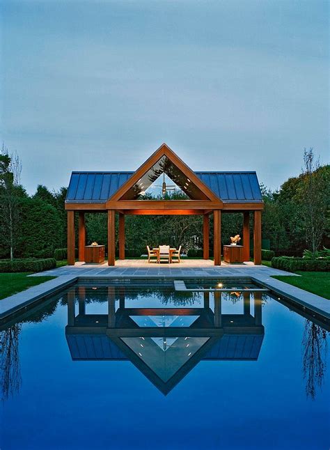 Could we use this idea inside as well. 25 Pool House Designs To Complete Your Dream Backyard Retreat