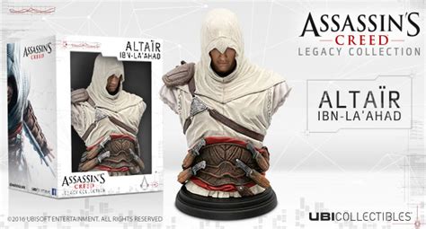 Ubisoft Assassins Creed Legacy Collection Bust Altair Ezio TOYSLIFE