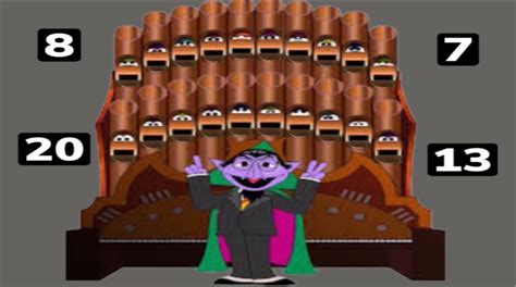 Sesame Street Number Of The Day Pipe Organ Clipart By Muppetgeek2003 On