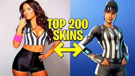 All 200 Thicc Fortnite Skins In Real Life Youtube