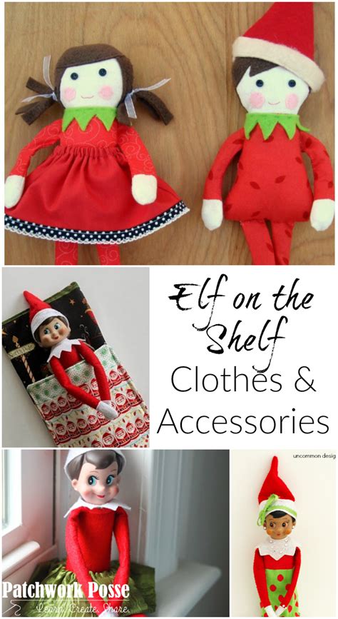 Free Elf On The Shelf Clothing Patterns And Accessories Patchwork Posse