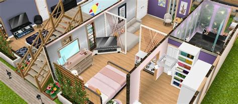 Casa Familiar Sims Freeplay En 2021 Casa Sims Planos De Casas Sims