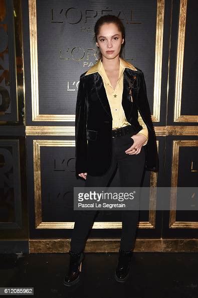 Lola Le Lann Attends The Gold Obsession Party Loreal Paris