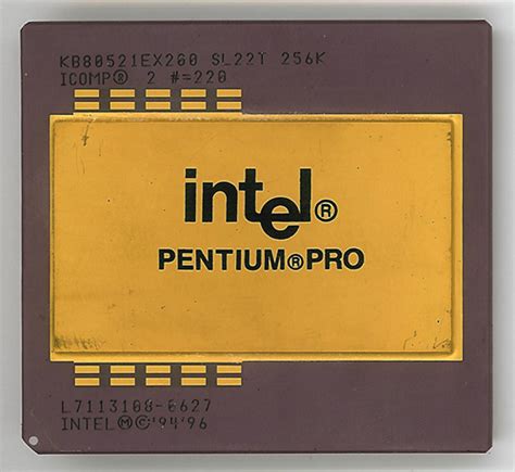 Historia De Los Procesadores Pentium