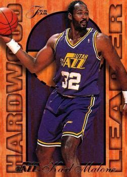 Shop karl lagerfeld paris printed ruffled maxi dress online at macys.com. 1995-96 Fleer - Hardwood Leaders 26 Karl Malone Utah Jazz Basketball Card | Utah jazz basketball ...