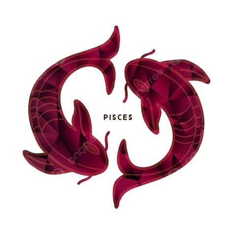 Pisces Sign Vector Design Images Astrological Sign Pisces With