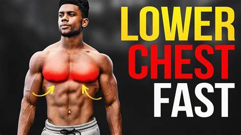 the 4 best lower chest exercises no weights needed youtube