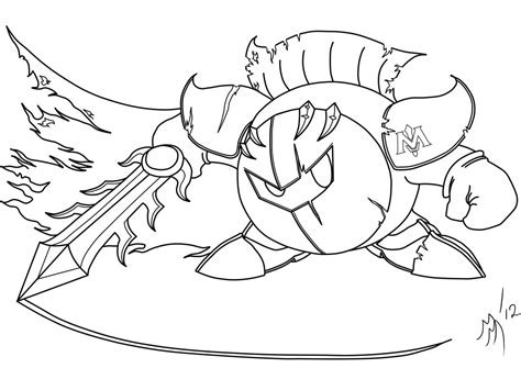 Meta Knight Drawing At Getdrawings Free Download