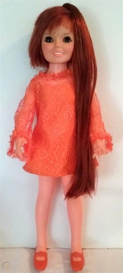 Vintage Ideal 1969 Beautiful Crissy Doll Growing Hair All Original 18
