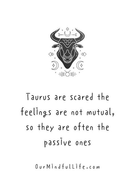7 Subtle Signs That Taurus Are Into You Our Mindful Life