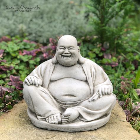 Laughing Buddha Garden Statue Onefold Ltd