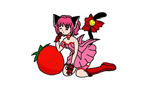 A Strawberry And Ichigo By Foxwhisperer Fanart Central