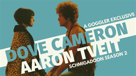 Schmigadoon We Speak To Dove Cameron And Aaron Tveit