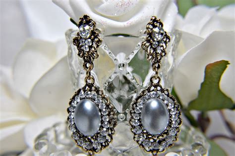 Art Deco Earrings Gatsby Earrings 1920s Roaring 20s Style Etsy