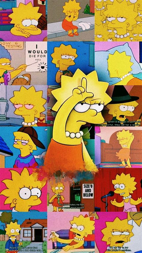 🖤 Lisa Simpson Aesthetic Wallpaper 2021