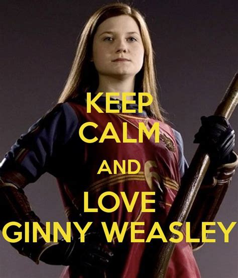 Keep Calm And Love Ginny Weasley Poster Eowyn14 Keep Calm O Matic