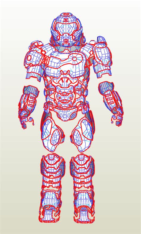Templates For Building From Eva Foam Doomguy Body Armor Make Your Own High Detailed Armor Suit