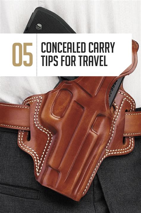 Concealed Carry Tips Traveling With A Gun Gun Carrier