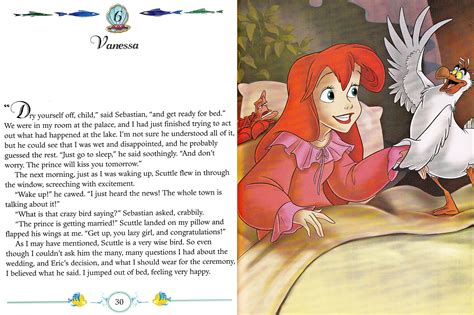 Walt Disney Book Scans The Little Mermaid My Side Of The Story
