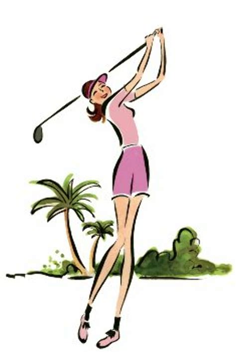 Download High Quality Golf Clipart Lady Transparent Png Images Art