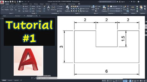 Learning AutoCAD Complete Tutorial 1 YouTube