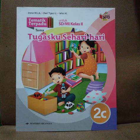 Jual Buku Tematik Terpadu 2c Kelas 2 Sd Irene Erlangga K13n Shopee Indonesia